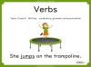 Verbs - Years 3 and 4 Teaching Resources (slide 1/14)